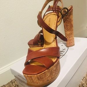 Nine West platform heels